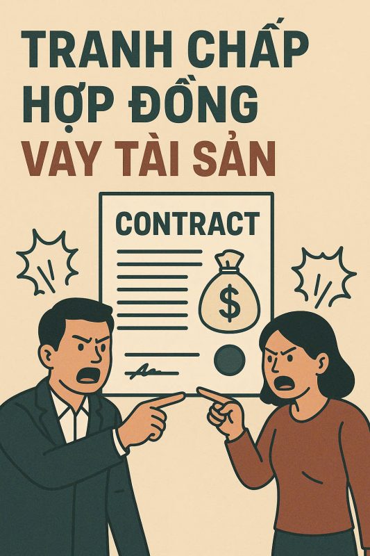 tranh chấp Hợp đồng vay tài sản